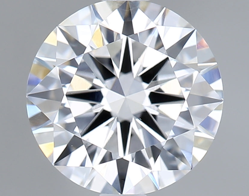 1.53 Carat Round Shaped, Excellent Cut, D Color, VS1 Clarity, IGI Certified Lab Grown Diamond