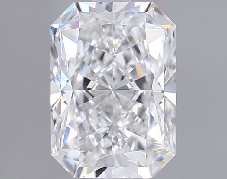 1.54 Carat Radiant Shaped, Excellent Cut, E Color, VVS1 Clarity, IGI Certified Lab Grown Diamond