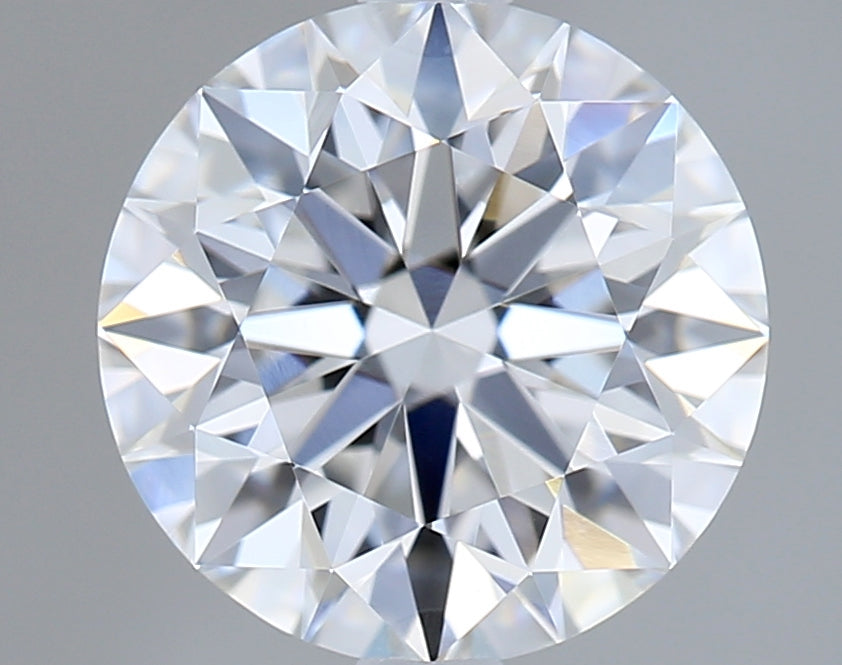 1.58 Carat Round Shaped, Excellent Cut, D Color, VVS1 Clarity, IGI Certified Lab Grown Diamond