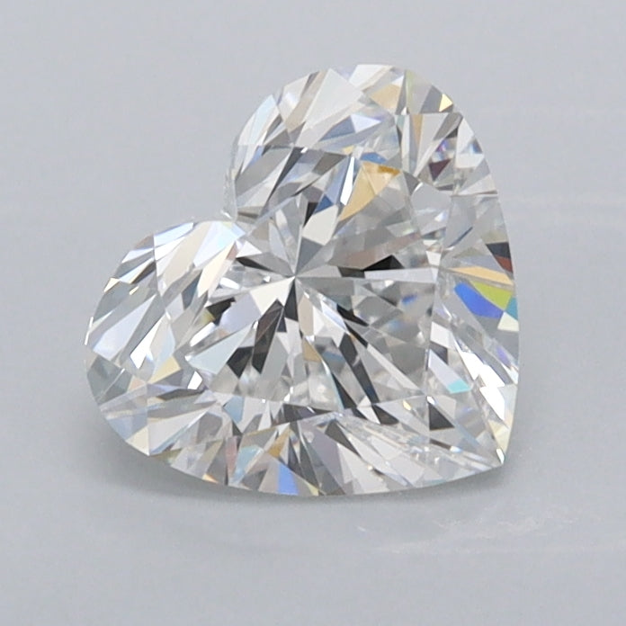 1.04 Carat Heart Shaped, Ideal Cut, E Color, VVS1 Clarity, IGI Certified Lab Grown Diamond