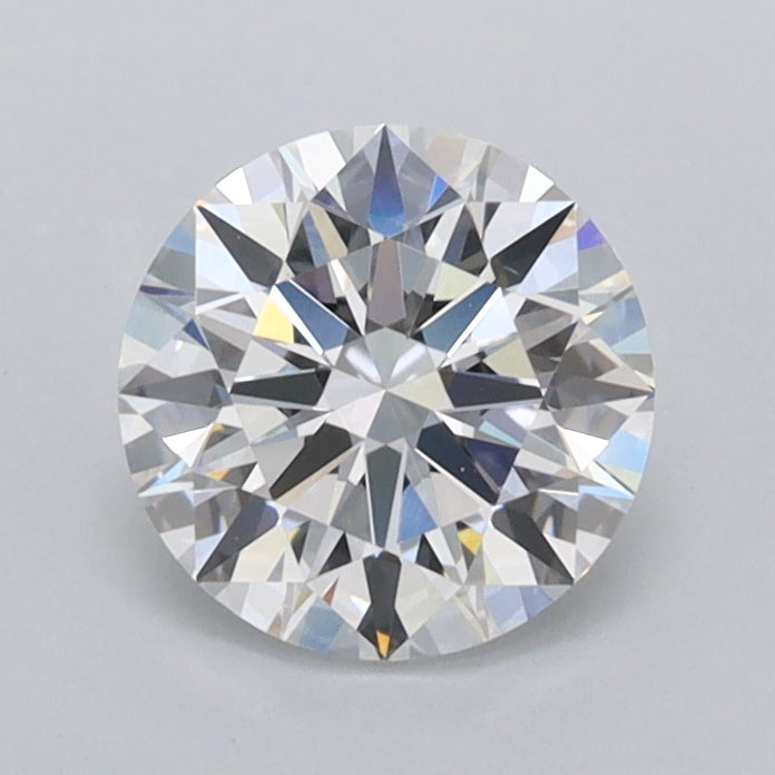1.04 Carat Round Shaped, Ideal Cut, D Color, VVS2 Clarity, IGI Certified Lab Grown Diamond