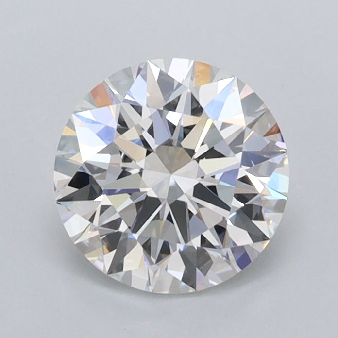 1.04 Carat Round Shaped, Ideal Cut, D Color, VVS2 Clarity, IGI Certified Lab Grown Diamond