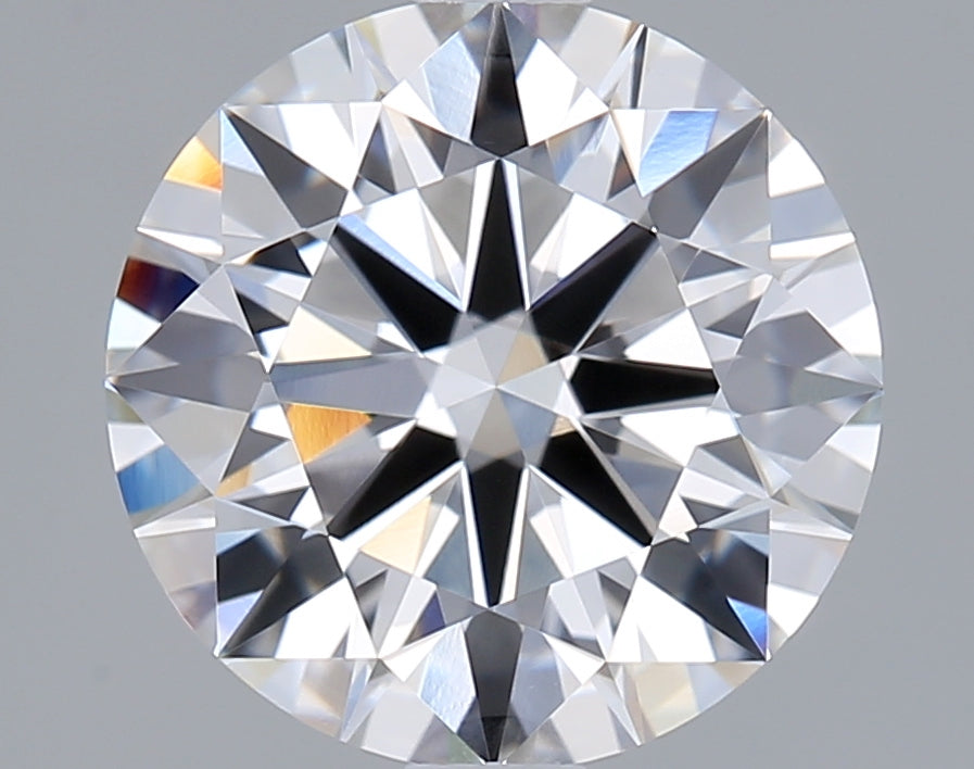 2.02 Carat Round Shaped, Ideal Cut, F Color, VVS1 Clarity, IGI Certified Lab Grown Diamond