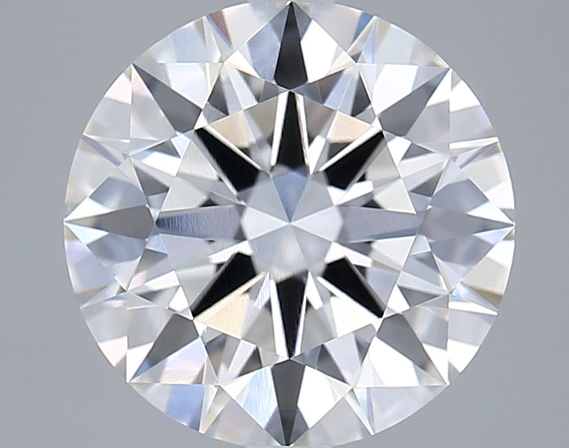 3.59 Carat Round Shaped, Ideal Cut, F Color, VVS1 Clarity, IGI Certified Lab Grown Diamond