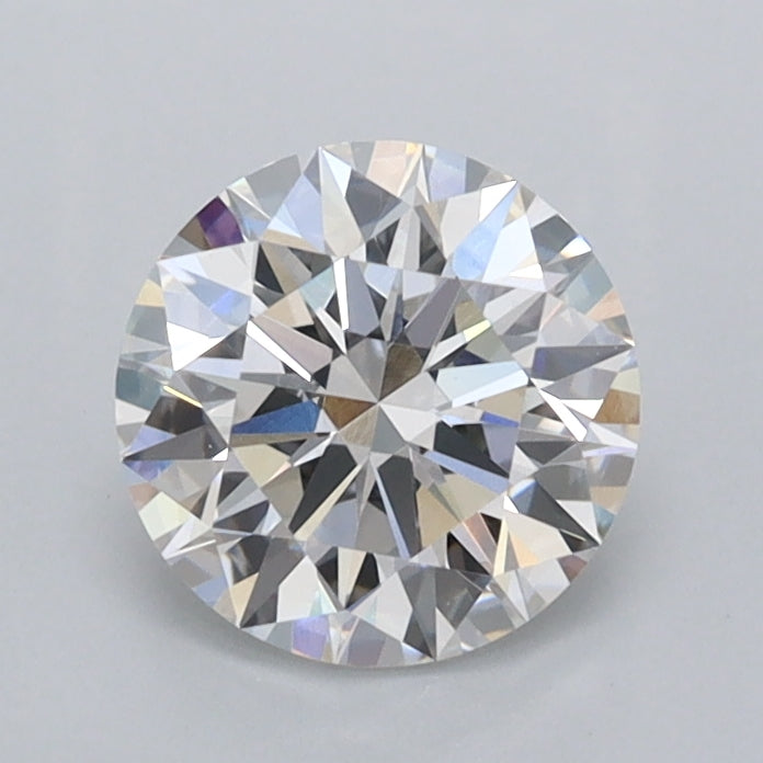 1.04 Carat Round Shaped, Ideal Cut, D Color, VVS2 Clarity, IGI Certified Lab Grown Diamond
