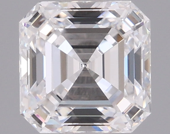 1.06 Carat Asscher Shaped, Ideal Cut, D Color, VVS1 Clarity, IGI Certified Lab Grown Diamond