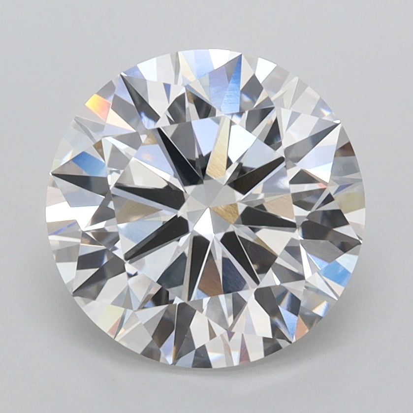 2.51 Carat Round Shaped, Ideal Cut, D Color, VVS1 Clarity, IGI Certified Lab Grown Diamond
