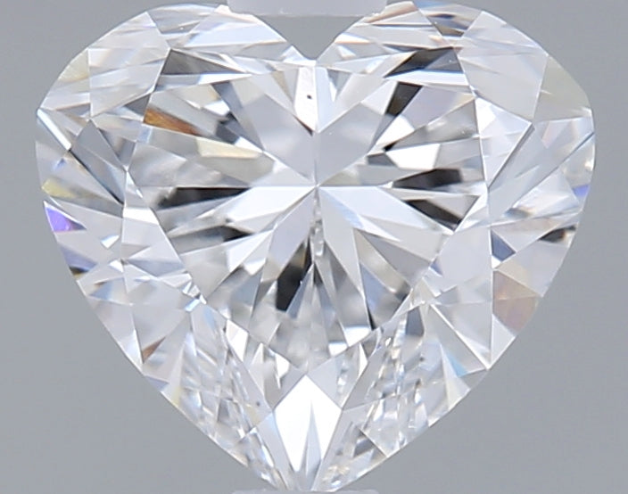 1.20 Carat Heart Shaped, Excellent Cut, D Color, VS1 Clarity, IGI Certified Lab Grown Diamond