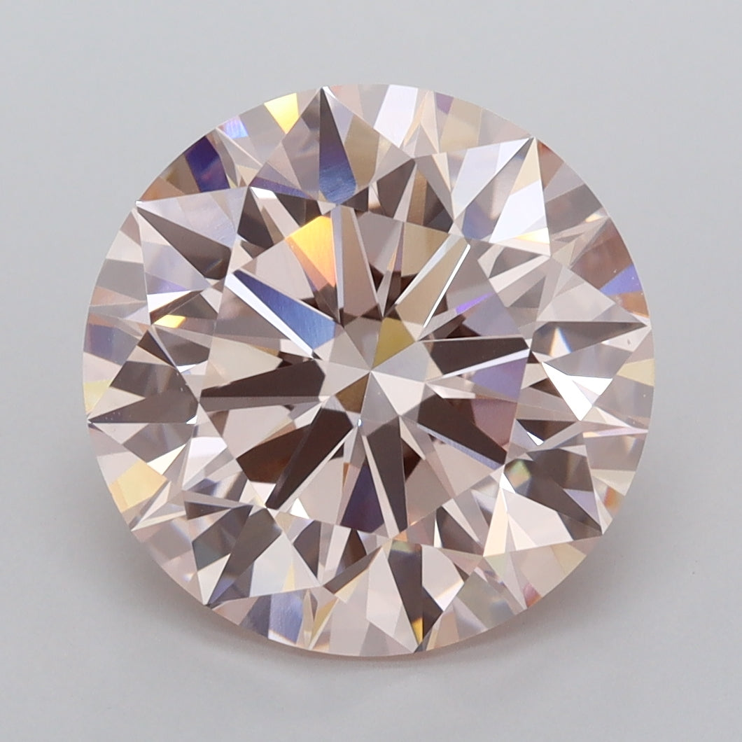 5.05 Carat Round Shaped, Ideal Cut, VVS2 Clarity, IGI Certified Lab Grown Diamond