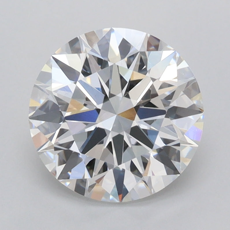 2.04 Carat Round Shaped, Ideal Cut, D Color, VVS1 Clarity, IGI Certified Lab Grown Diamond