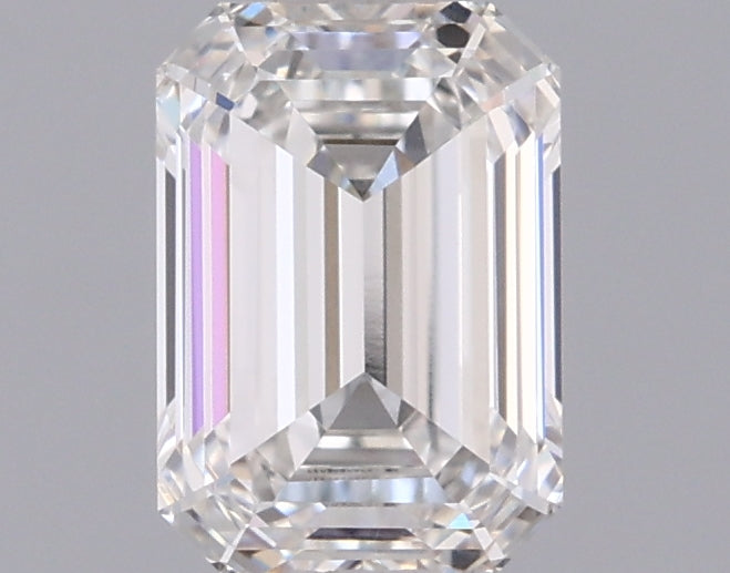 1.03 Carat Emerald Shaped, Ideal Cut, E Color, IF Clarity, IGI Certified Lab Grown Diamond