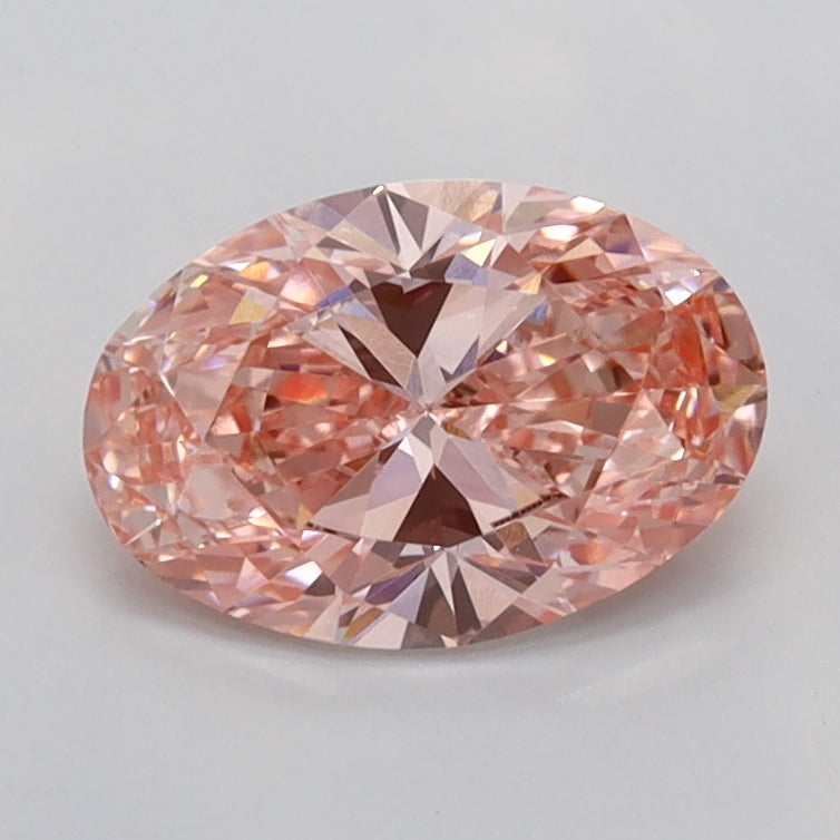 1.02 Carat Oval Shaped, Ideal Cut, VVS2 Clarity, IGI Certified Lab Grown Diamond