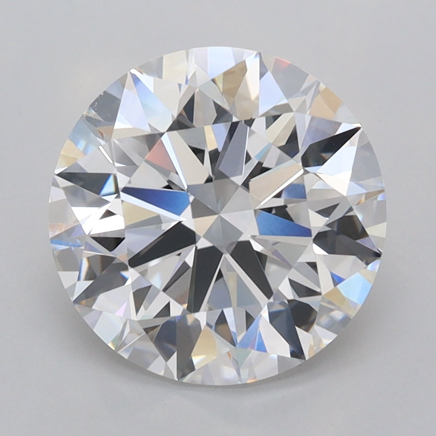 3.01 Carat Round Shaped, Ideal Cut, E Color, VVS2 Clarity, IGI Certified Lab Grown Diamond