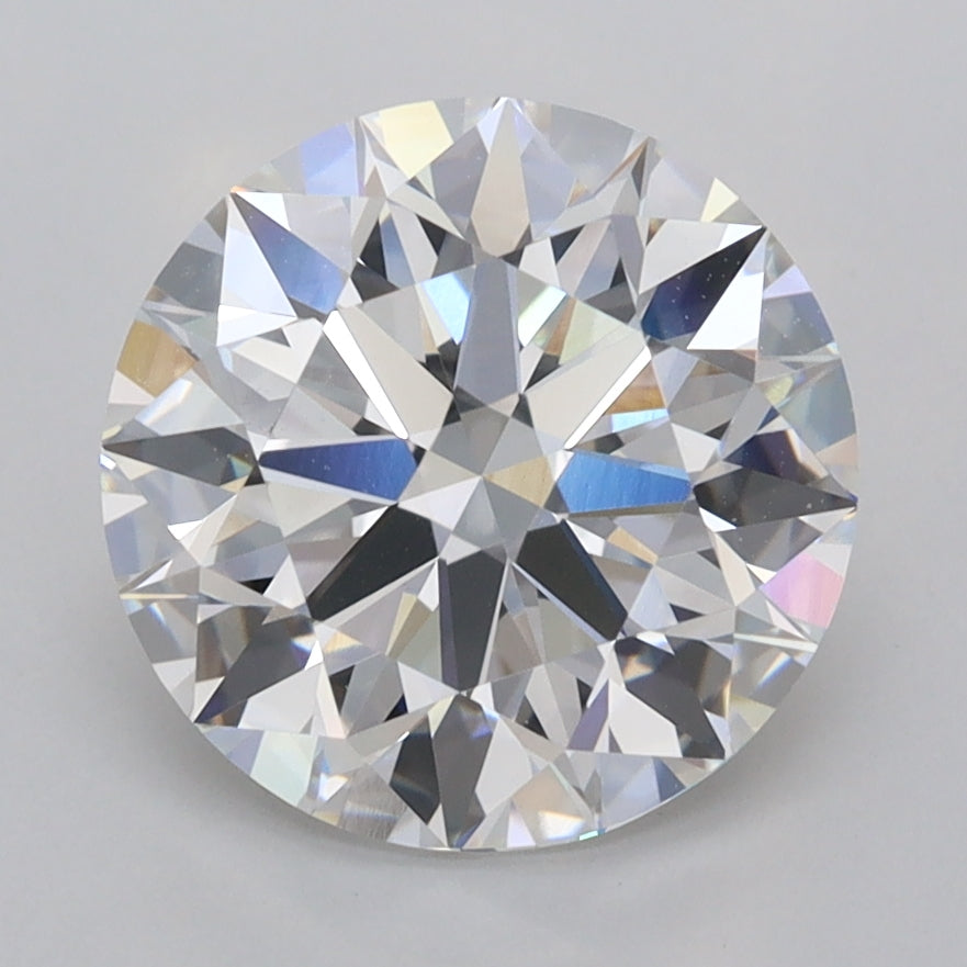 3.04 Carat Round Shaped, Ideal Cut, E Color, VVS1 Clarity, IGI Certified Lab Grown Diamond