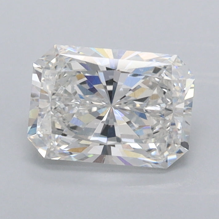 1.05 Carat Radiant Shaped, Ideal Cut, E Color, VVS1 Clarity, IGI Certified Lab Grown Diamond
