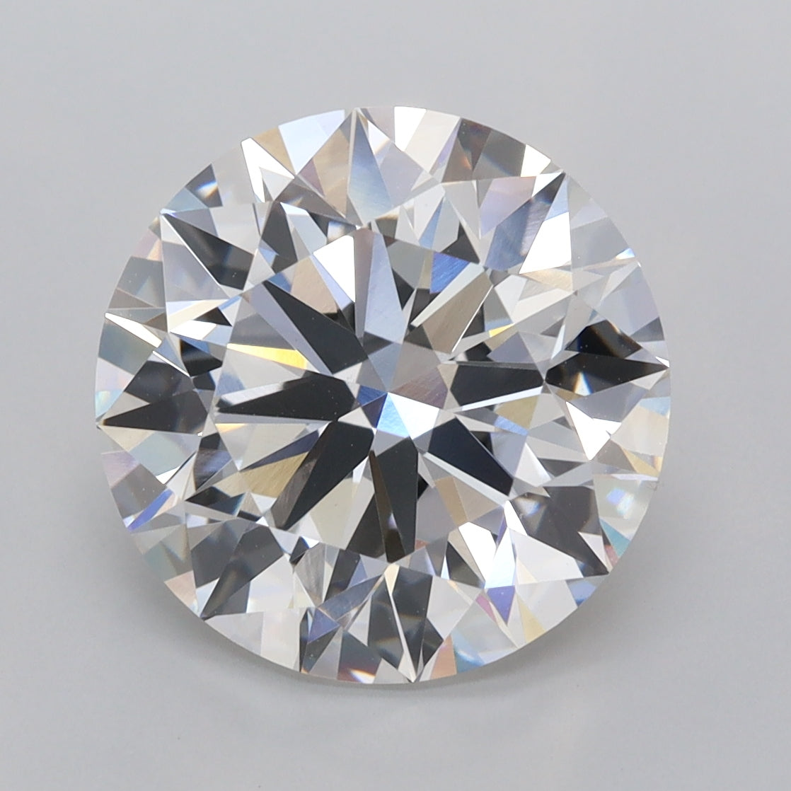 5.02 Carat Round Shaped, Ideal Cut, E Color, VVS1 Clarity, IGI Certified Lab Grown Diamond