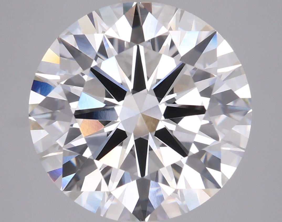 5.04 Carat Round Shaped, Ideal Cut, E Color, VVS2 Clarity, IGI Certified Lab Grown Diamond