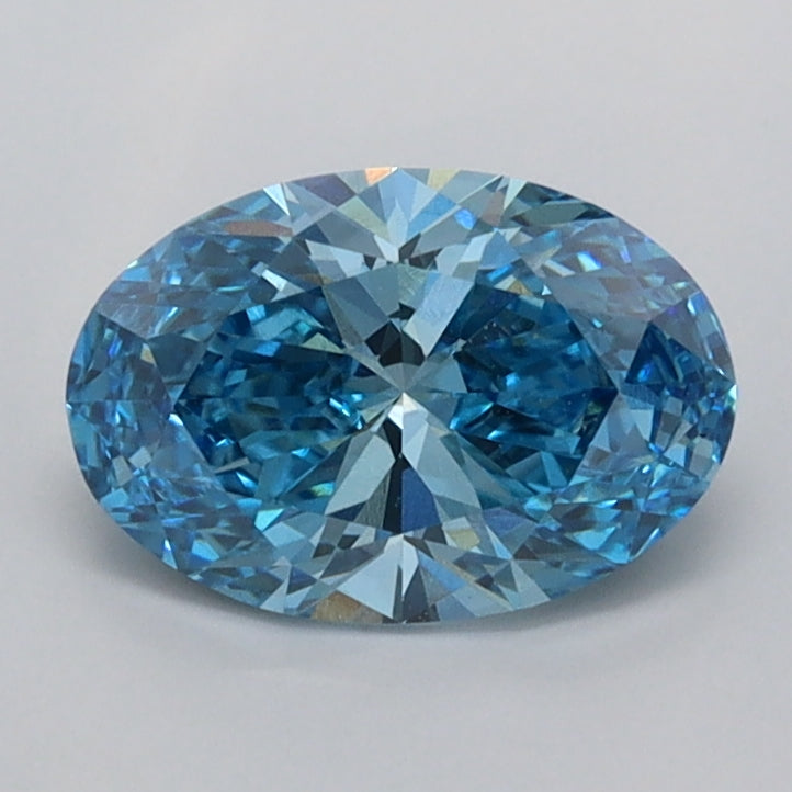1.02 Carat Oval Shaped, Ideal Cut, VVS2 Clarity, IGI Certified Lab Grown Diamond