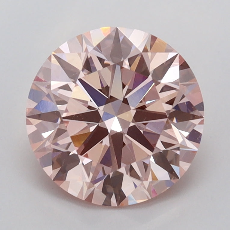 1.92 Carat Round Shaped, Excellent Cut, VVS2 Clarity, IGI Certified Lab Grown Diamond