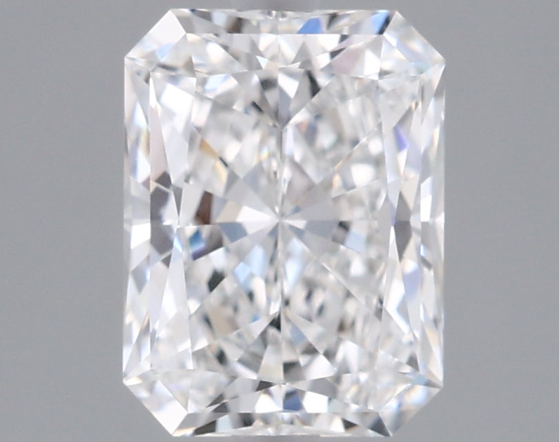 1.64 Carat Radiant Shaped, Ideal Cut, E Color, VVS1 Clarity, IGI Certified Lab Grown Diamond