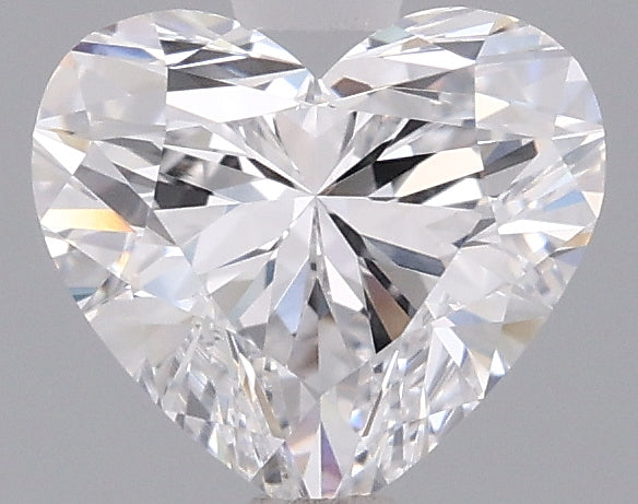 1.07 Carat Heart Shaped, Excellent Cut, D Color, VVS1 Clarity, IGI Certified Lab Grown Diamond