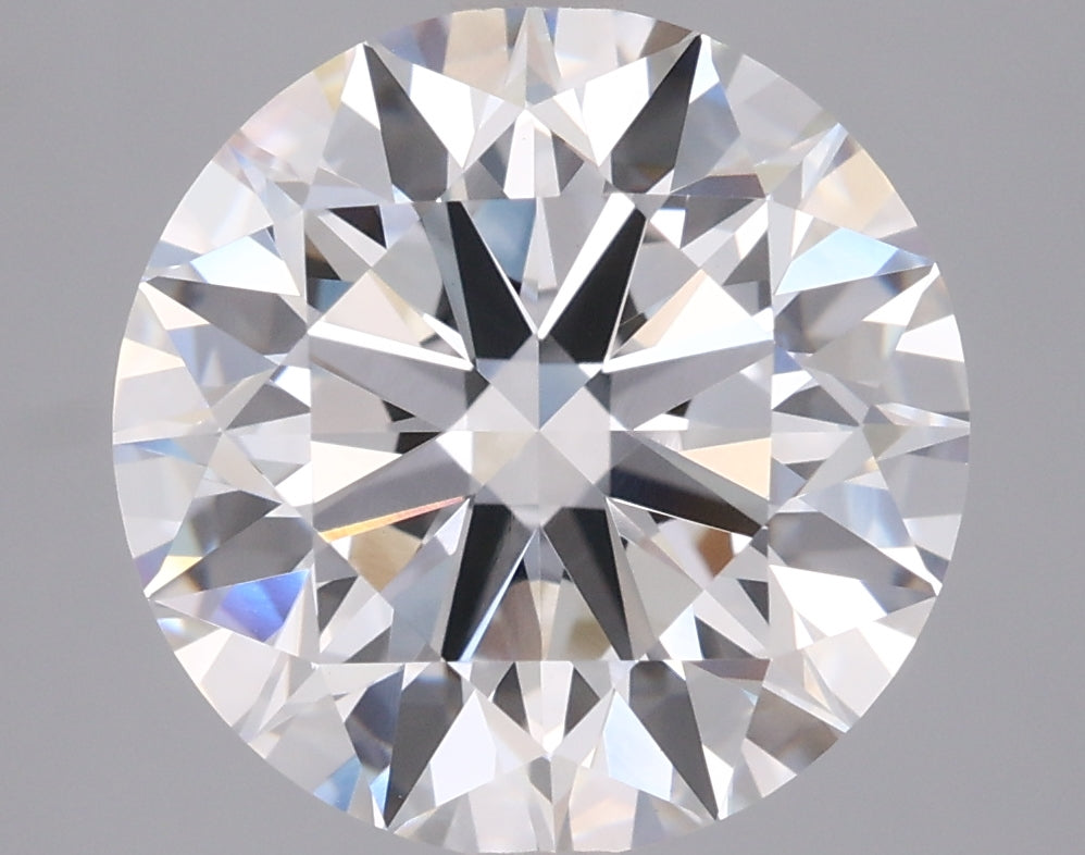 4.02 Carat Round Shaped, Ideal Cut, F Color, VVS2 Clarity, IGI Certified Lab Grown Diamond