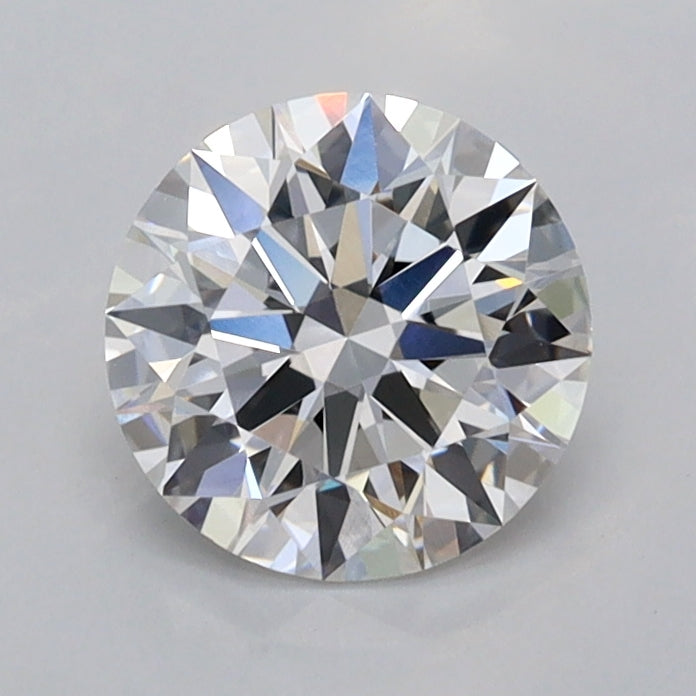 1.04 Carat Round Shaped, Ideal Cut, D Color, VVS2 Clarity, IGI Certified Lab Grown Diamond