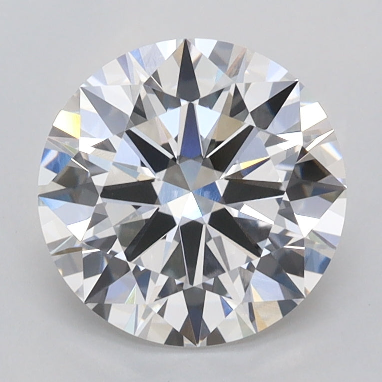 2.05 Carat Round Shaped, Ideal Cut, E Color, VVS1 Clarity, IGI Certified Lab Grown Diamond