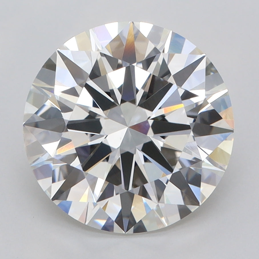 3.56 Carat Round Shaped, Excellent Cut, G Color, VVS1 Clarity, IGI Certified Lab Grown Diamond