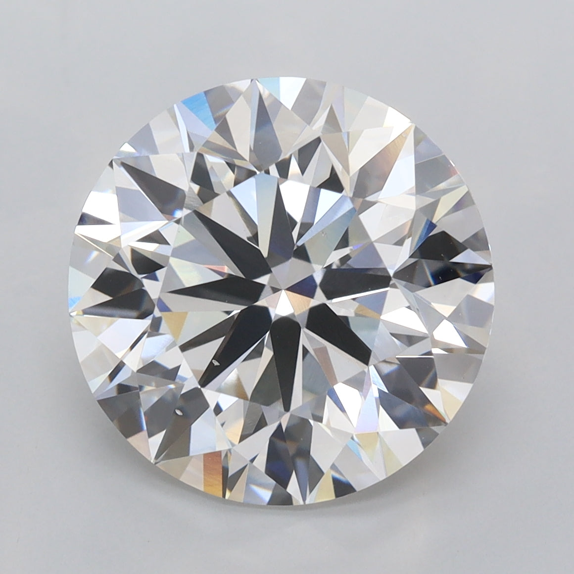 6.00 Carat Round Shaped, Ideal Cut, F Color, VS2 Clarity, IGI Certified Lab Grown Diamond