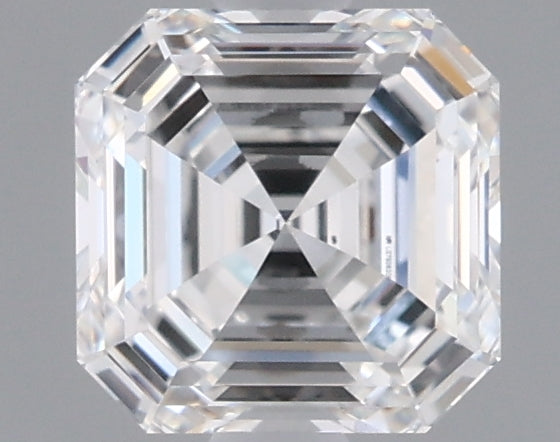 1.07 Carat Asscher Shaped, Excellent Cut, E Color, VVS1 Clarity, IGI Certified Lab Grown Diamond