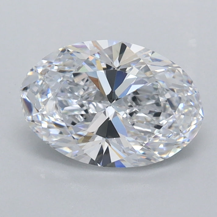 1.03 Carat Oval Shaped, Ideal Cut, G Color, IF Clarity, IGI Certified Lab Grown Diamond