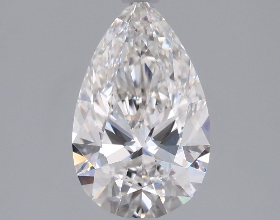1.50 Carat Pear Shaped, Excellent Cut, F Color, VVS1 Clarity, IGI Certified Lab Grown Diamond