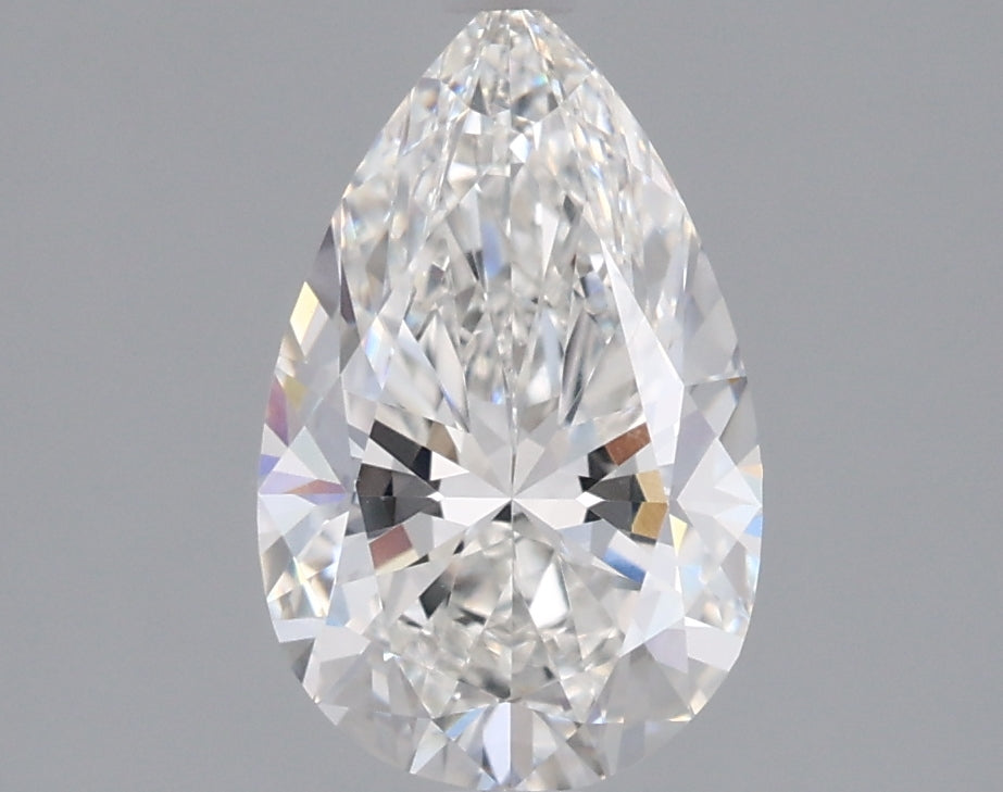1.56 Carat Pear Shaped, Ideal Cut, F Color, VVS1 Clarity, IGI Certified Lab Grown Diamond