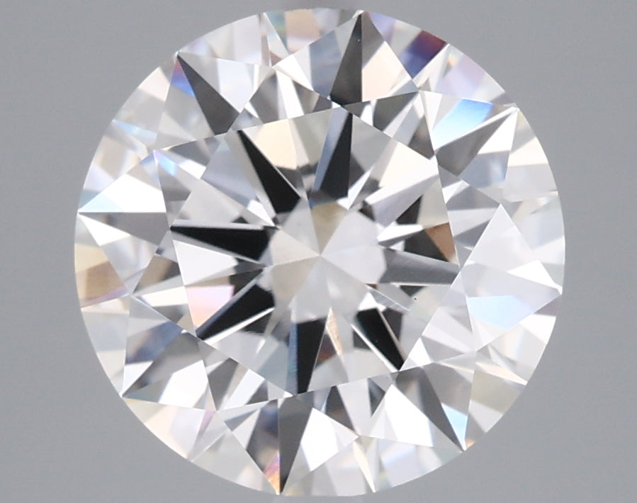 4.03 Carat Round Shaped, Ideal Cut, F Color, VVS2 Clarity, IGI Certified Lab Grown Diamond