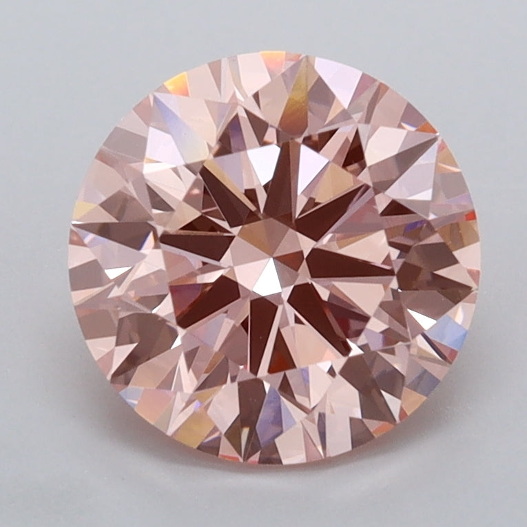 2.00 Carat Round Shaped, Ideal Cut, VVS2 Clarity, IGI Certified Lab Grown Diamond
