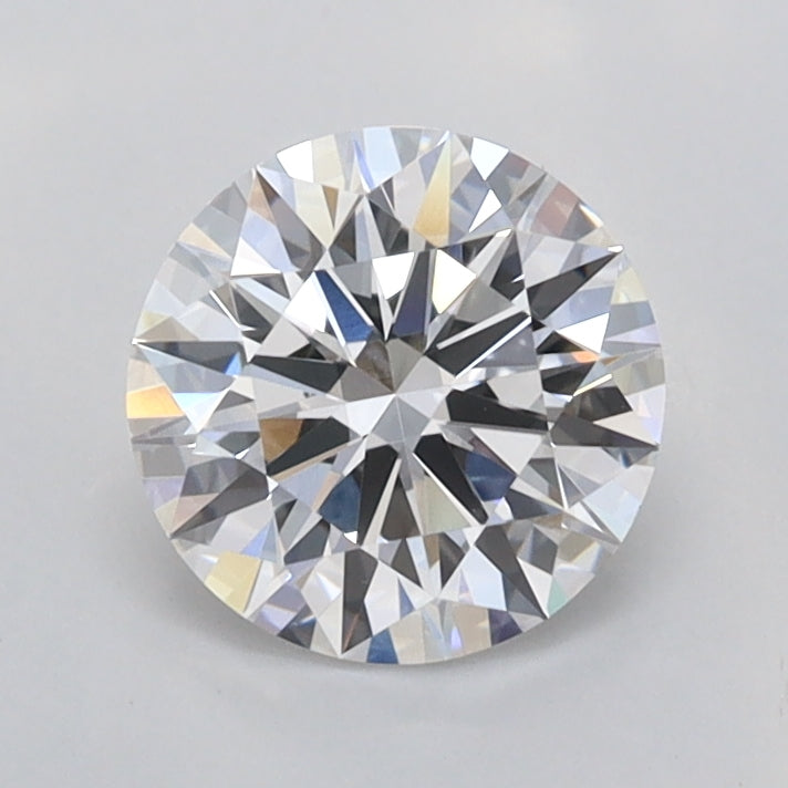 1.04 Carat Round Shaped, Ideal Cut, D Color, VVS2 Clarity, IGI Certified Lab Grown Diamond