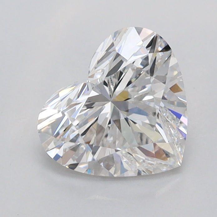 1.02 Carat Heart Shaped, Ideal Cut, E Color, VVS1 Clarity, IGI Certified Lab Grown Diamond