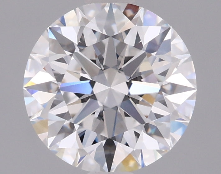 1.53 Carat Round Shaped, Ideal Cut, D Color, VVS2 Clarity, IGI Certified Lab Grown Diamond
