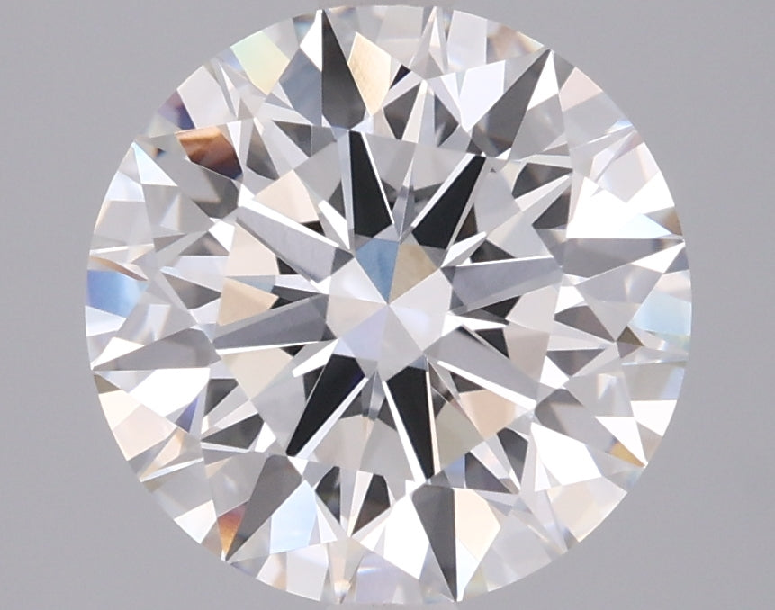 3.06 Carat Round Shaped, Ideal Cut, E Color, VVS2 Clarity, IGI Certified Lab Grown Diamond