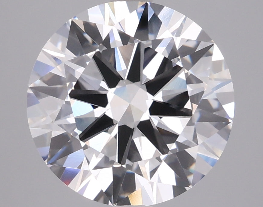 3.90 Carat Round Shaped, Excellent Cut, E Color, VVS2 Clarity, IGI Certified Lab Grown Diamond