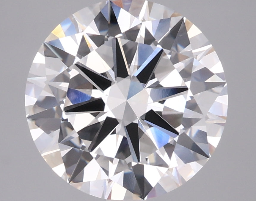 4.01 Carat Round Shaped, Excellent Cut, E Color, VVS2 Clarity, IGI Certified Lab Grown Diamond