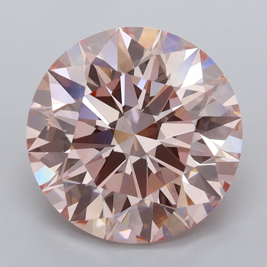 3.54 Carat Round Shaped, Ideal Cut, VS1 Clarity, IGI Certified Lab Grown Diamond