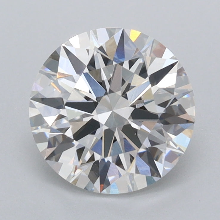 1.58 Carat Round Shaped, Ideal Cut, E Color, VVS1 Clarity, IGI Certified Lab Grown Diamond
