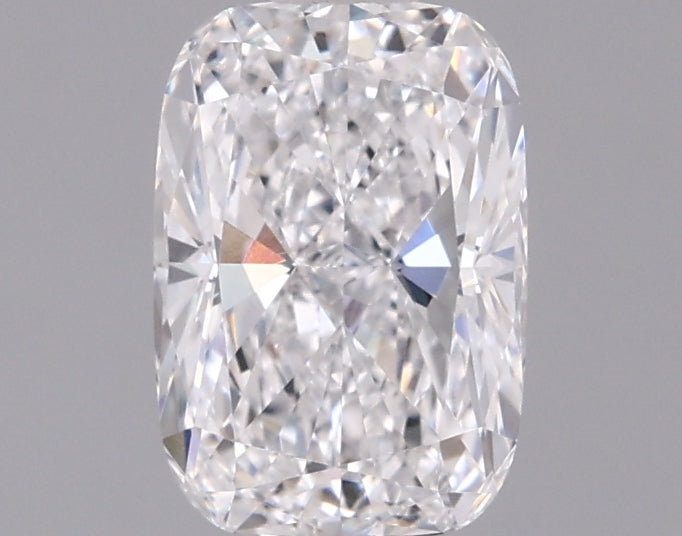 1.03 Carat Cushion Shaped, Excellent Cut, D Color, VVS2 Clarity, IGI Certified Lab Grown Diamond