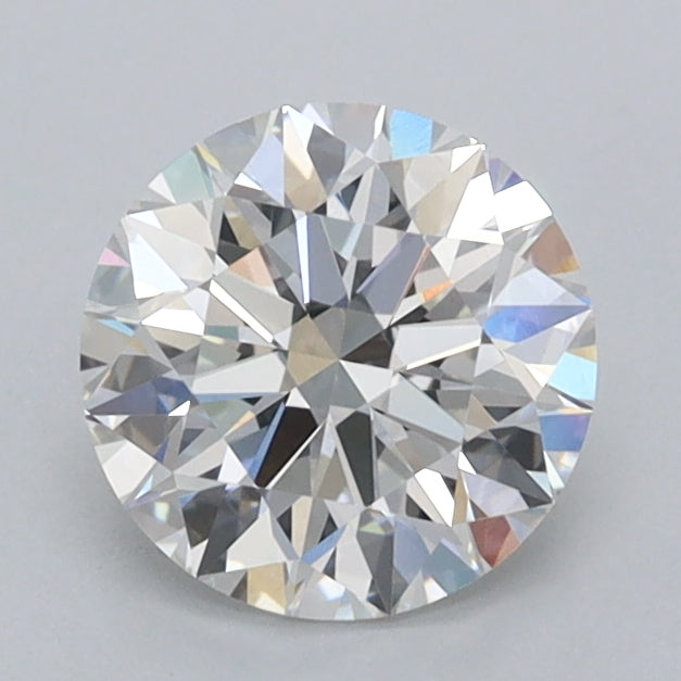 1.06 Carat Round Shaped, Ideal Cut, D Color, VVS2 Clarity, IGI Certified Lab Grown Diamond