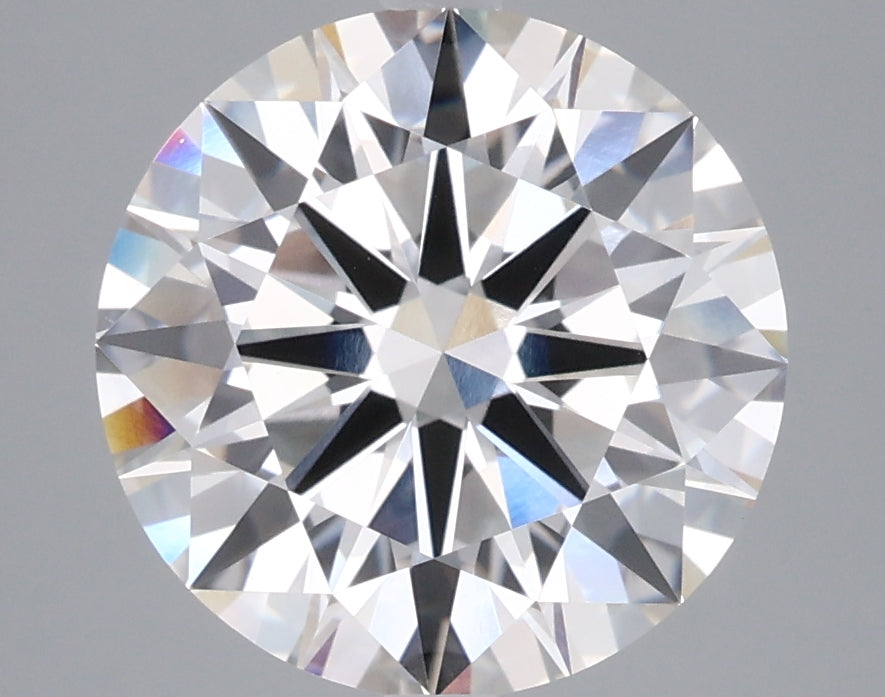 4.02 Carat Round Shaped, Ideal Cut, F Color, VVS2 Clarity, IGI Certified Lab Grown Diamond