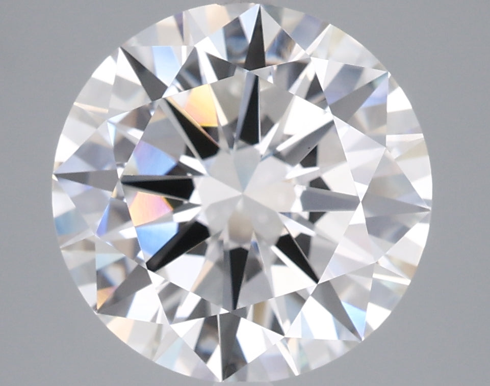 5.01 Carat Round Shaped, Excellent Cut, F Color, VVS2 Clarity, IGI Certified Lab Grown Diamond