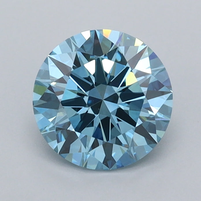 1.04 Carat Round Shaped, Excellent Cut, VVS2 Clarity, IGI Certified Lab Grown Diamond