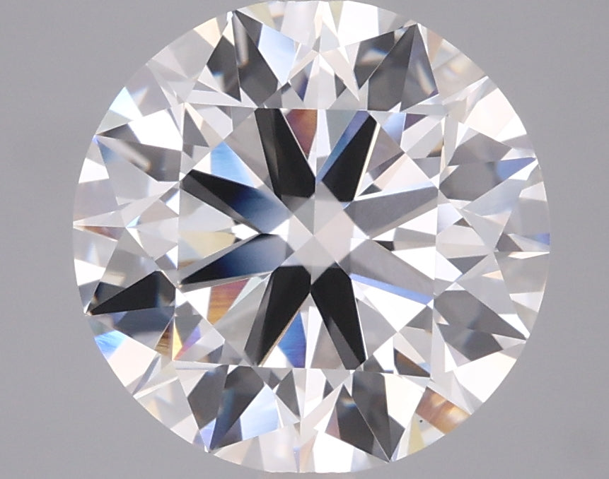 4.01 Carat Round Shaped, Ideal Cut, F Color, VVS2 Clarity, IGI Certified Lab Grown Diamond